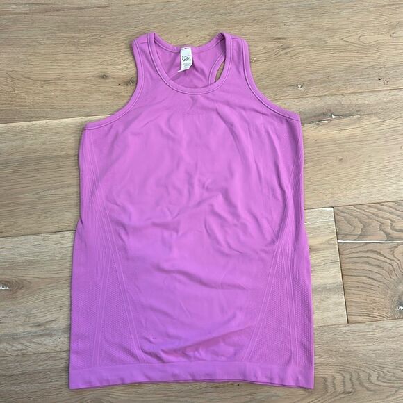 Athleta Girl Pink Tank Top Large (L/12) - Picture 1 of 3